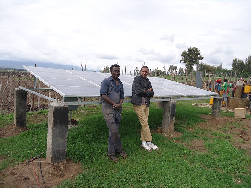 Ethiopia Solar Water Pump System for Drinking Water