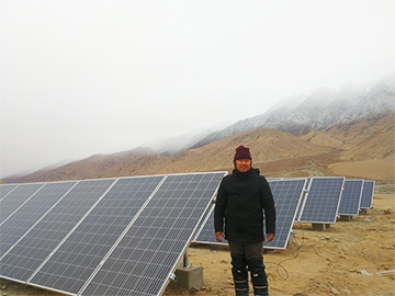 Xinjiang border station 20KW off-grid system