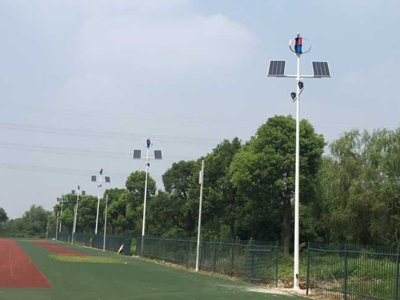 Wind and Solar Complementary Lighting Case at the School of Information.