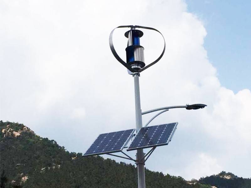 Qingdao Solar and wind Complementary Street Lighting Case