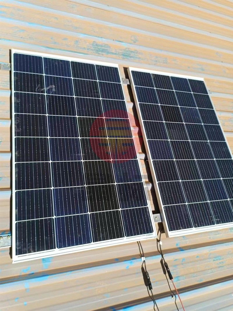 1KW-2Batteries solar off grid power system，Yunnan Wenshan orchard planting