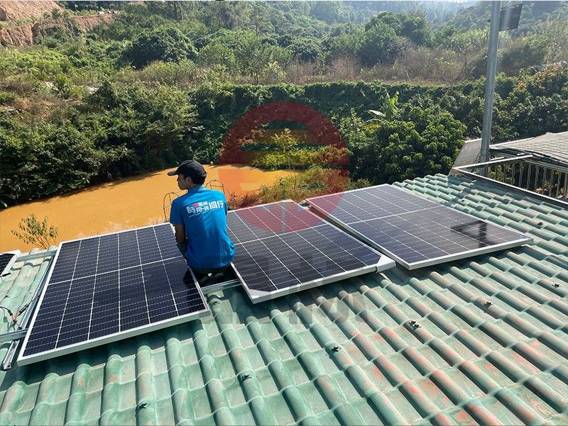 Huizhou 5KW Solar Off-grid Power Generation System